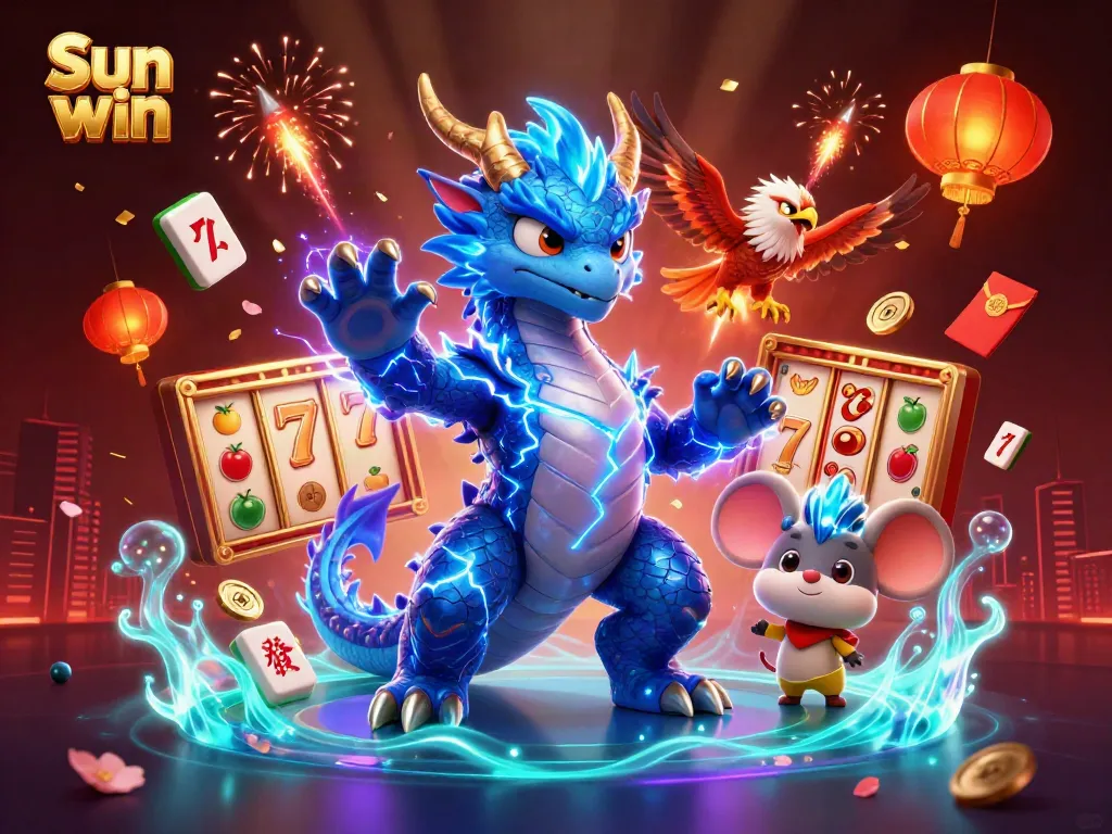 Spin to win big with Sun win's thrilling casino experience featuring vibrant characters and games.