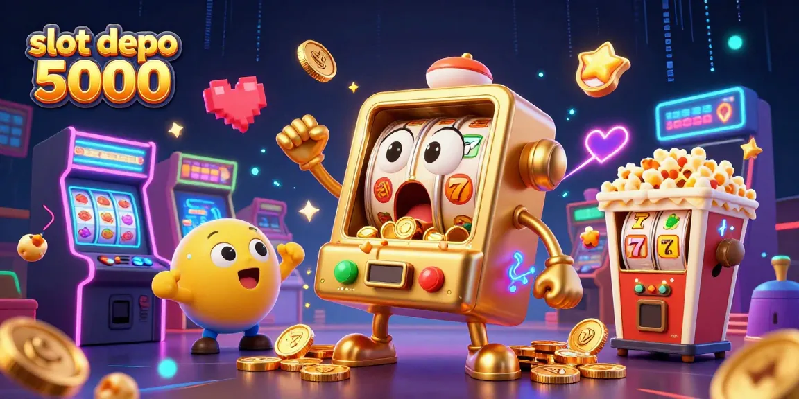 Spin to win with the vibrant slot depo 5000 scene, showcasing excitement and jackpots.