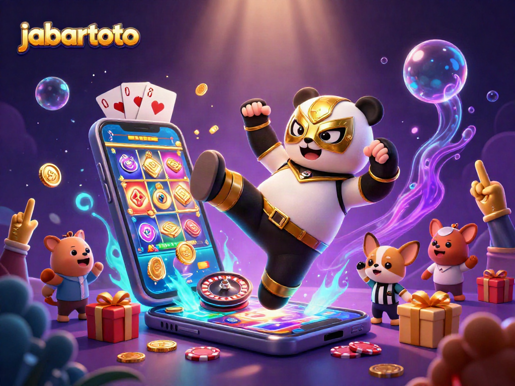 Jabartoto menawarkan pengalaman seru dengan panda pegulat dan chihuahua wasit di kasino virtual.