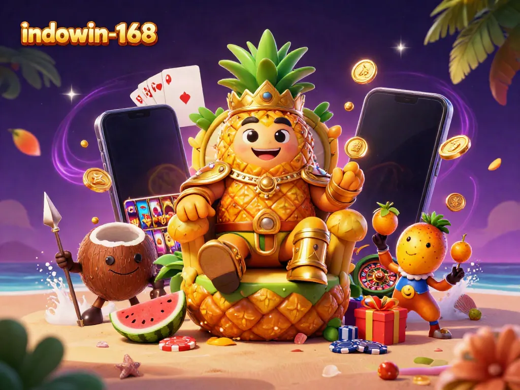 Jelajahi dunia kasino online yang menarik di indowin-168 dengan tampilan unik dan elemen permainan yang menyeronokkan.