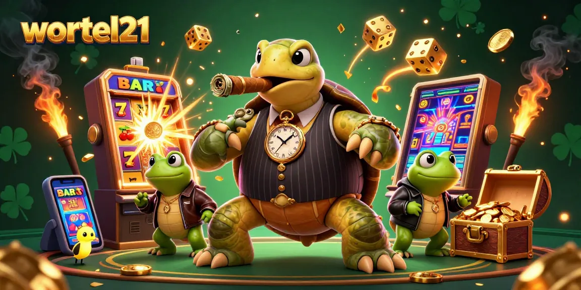 Bermain slot di wortel21 dengan karakter unik dan mesin slot penuh keberuntungan.