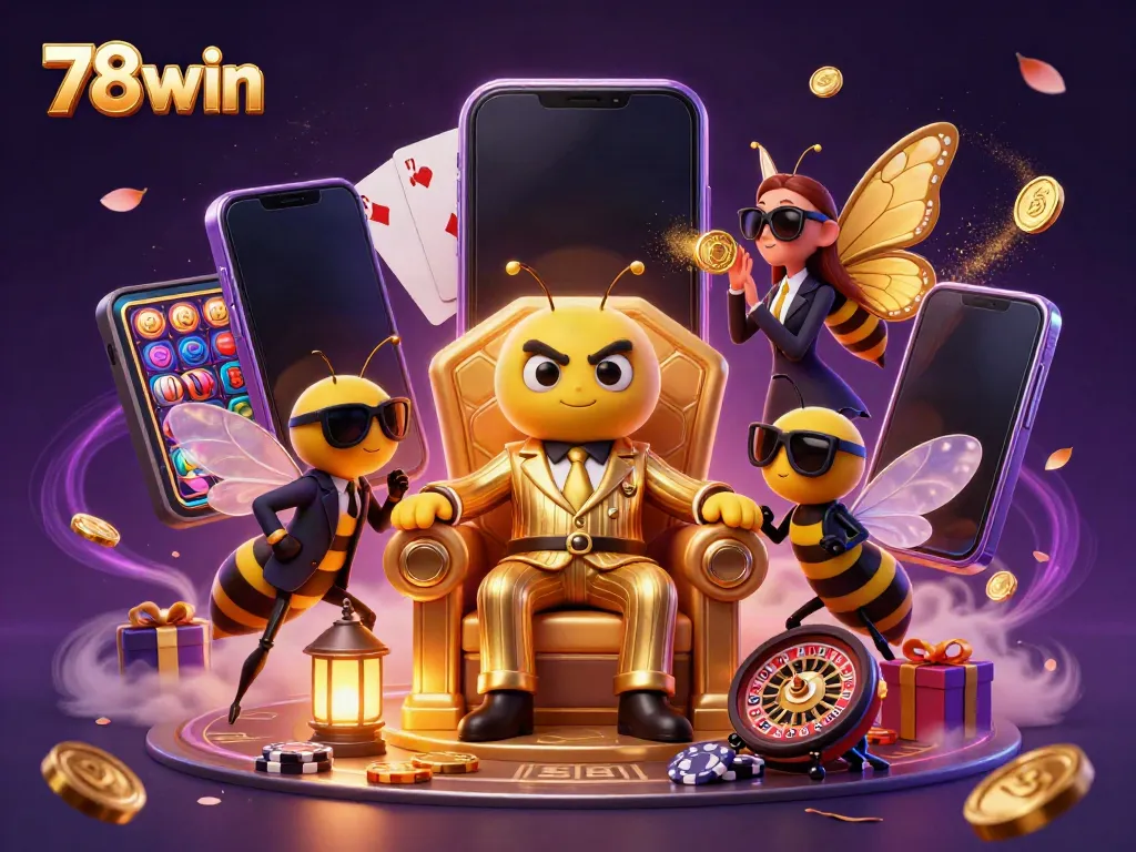 Experience rich gameplay and vibrant wins at 78win casino with engaging slot games and characters.