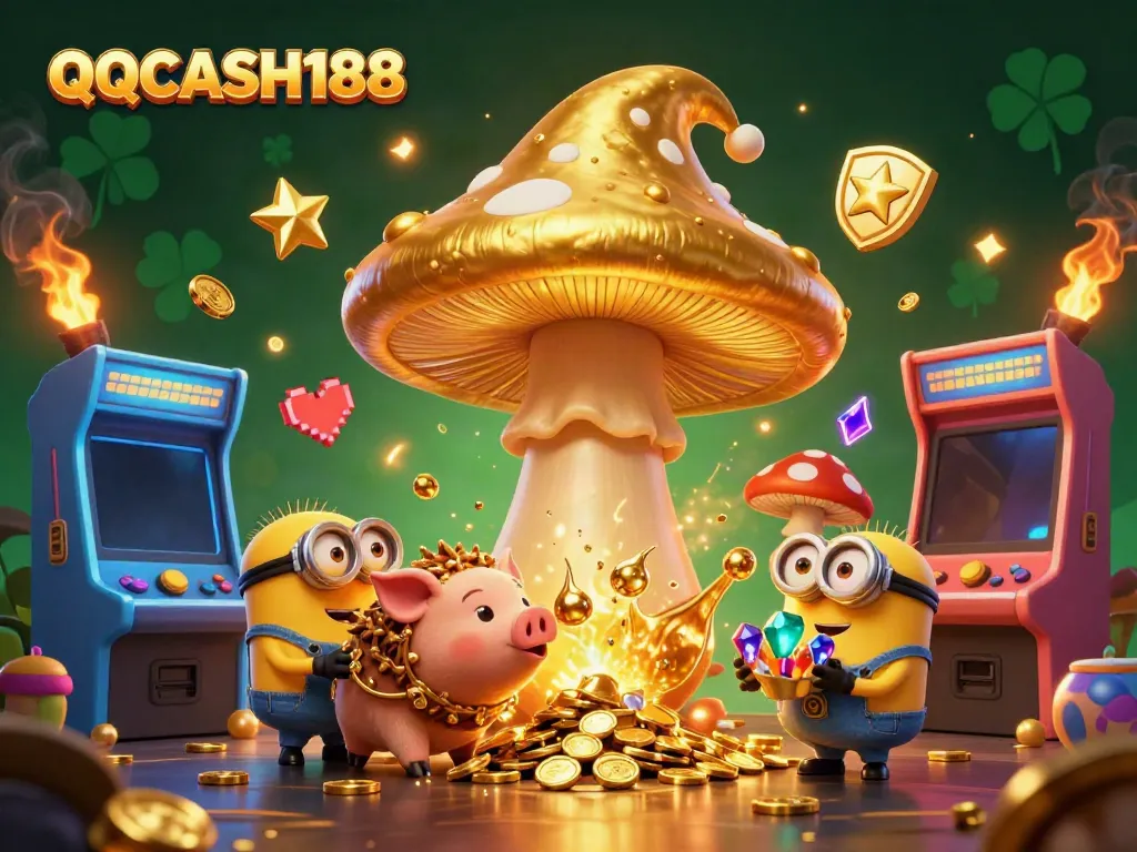 Spin the reels with QQCASH188's magical gaming experience filled with treasures and excitement.