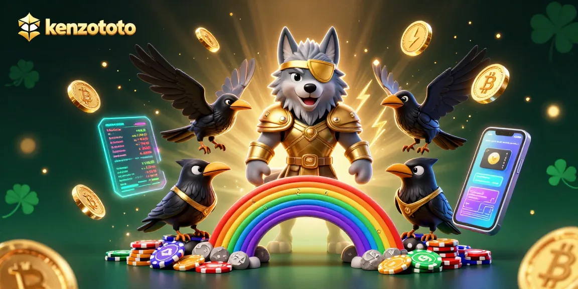 Win big with kenzototo while enjoying a captivating fantasy casino scene.