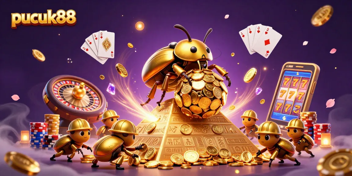 Menangkan jackpot di pucuk88 dengan mesin slot dan koin emas melimpah!