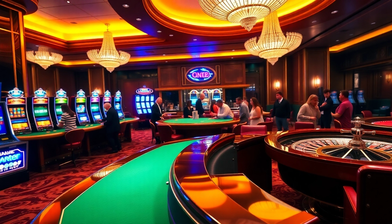 Experience the thrill of gambling at https://go8.live/ with vibrant poker tables and slot machines.