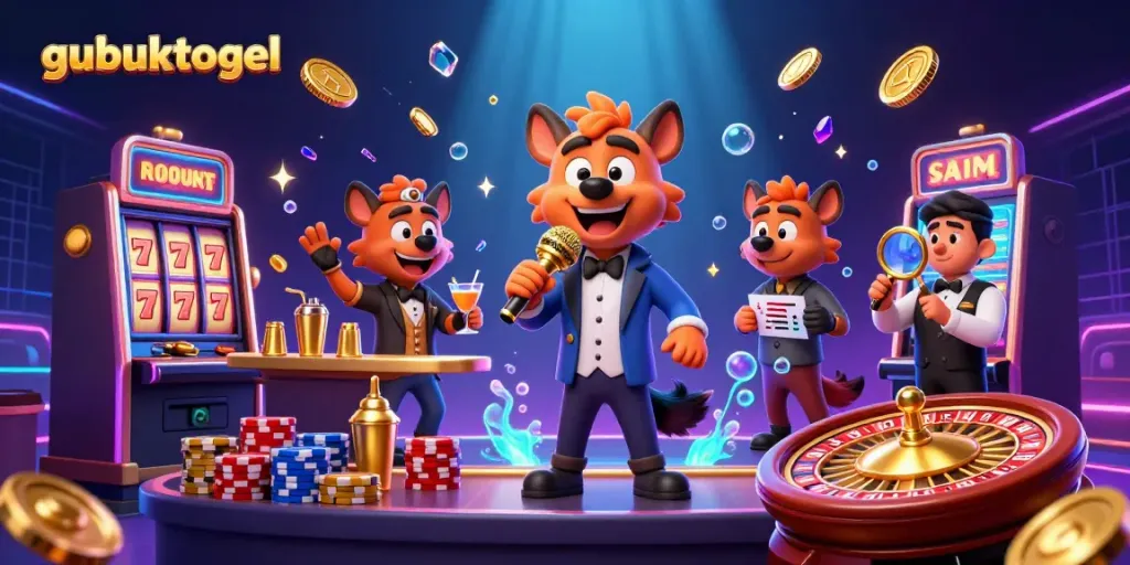 Gubuktogel menawarkan energi perjudian membawa keberuntungan dengan slot dan komedi di kasino.