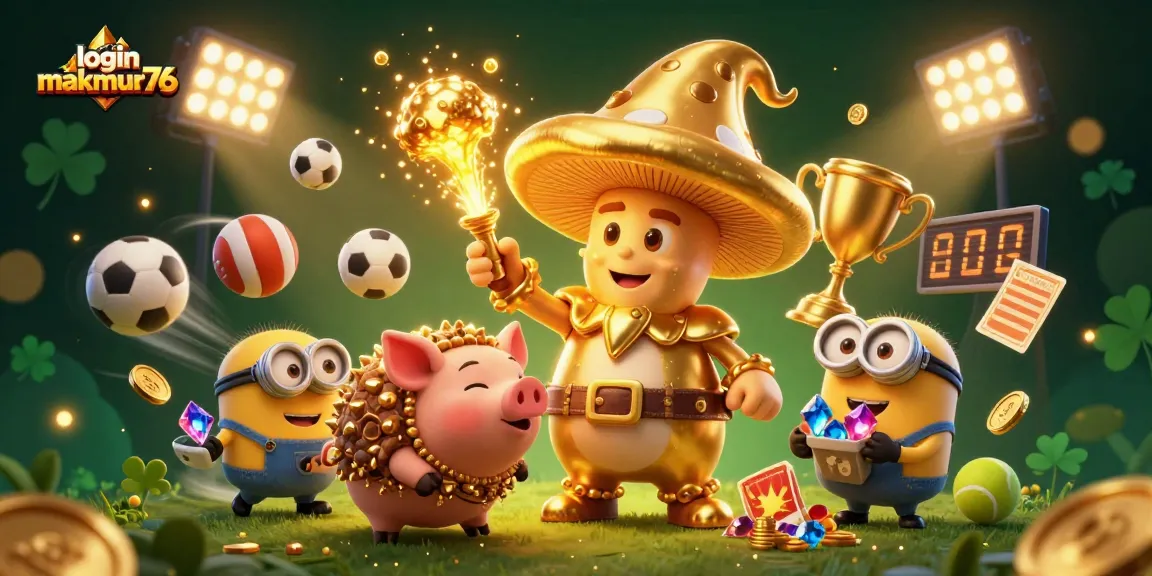 Engage with login makmur76 to explore exciting online gaming adventures with magical characters and sports action.