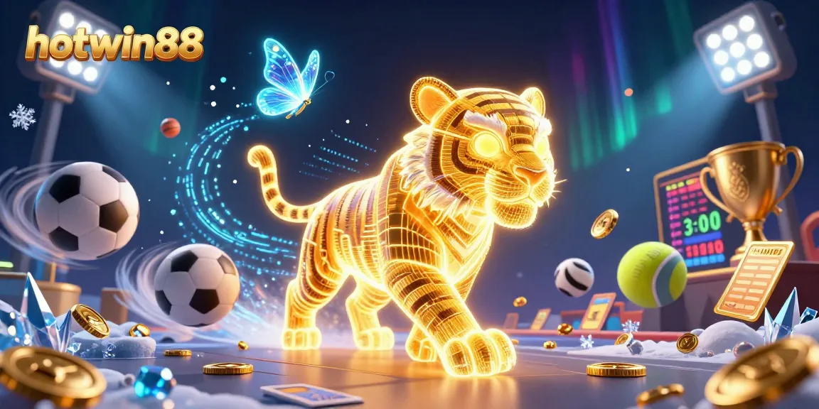 Experience the excitement of gaming at hotwin88 with a vibrant casino scene filled with energy.