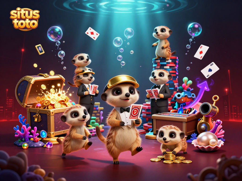 Merawat situs toto dan strategi judi di bawah laut dengan koloni meerkat yang ceria.