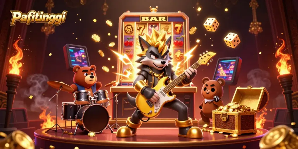 Menangkan jackpot di pafitinggi saat bermain slot online dengan karakter kartun berenergi tinggi.