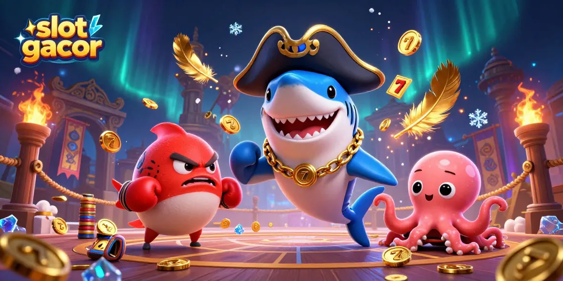Experience the thrill of slot gacor with vibrant 3D casino characters and action-packed gameplay.