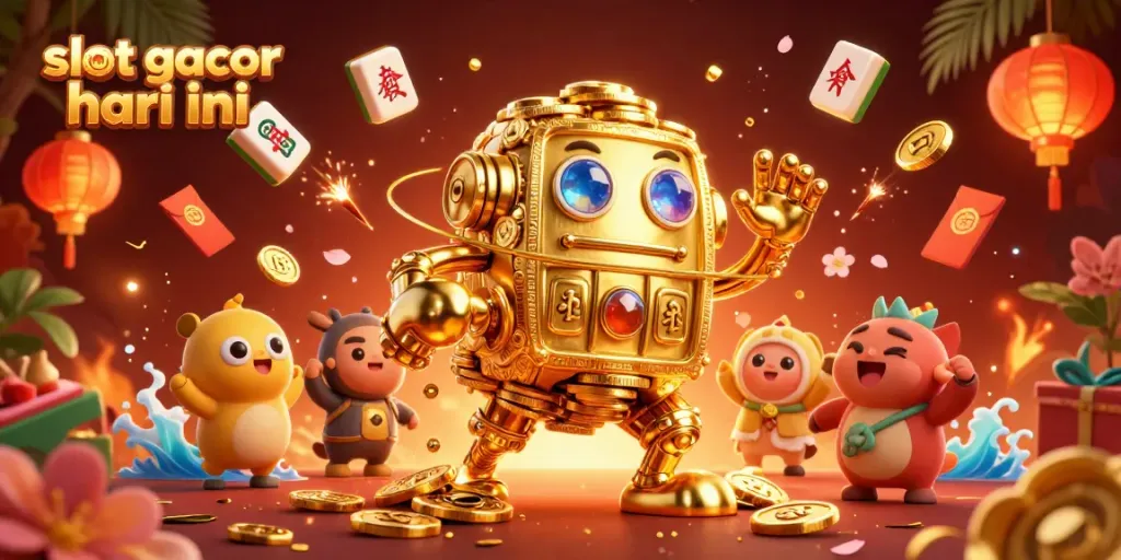 Menangkan hadiah dengan bermain slot gacor hari ini yang menampilkan karakter menarik dan elemen permainan yang meriah.