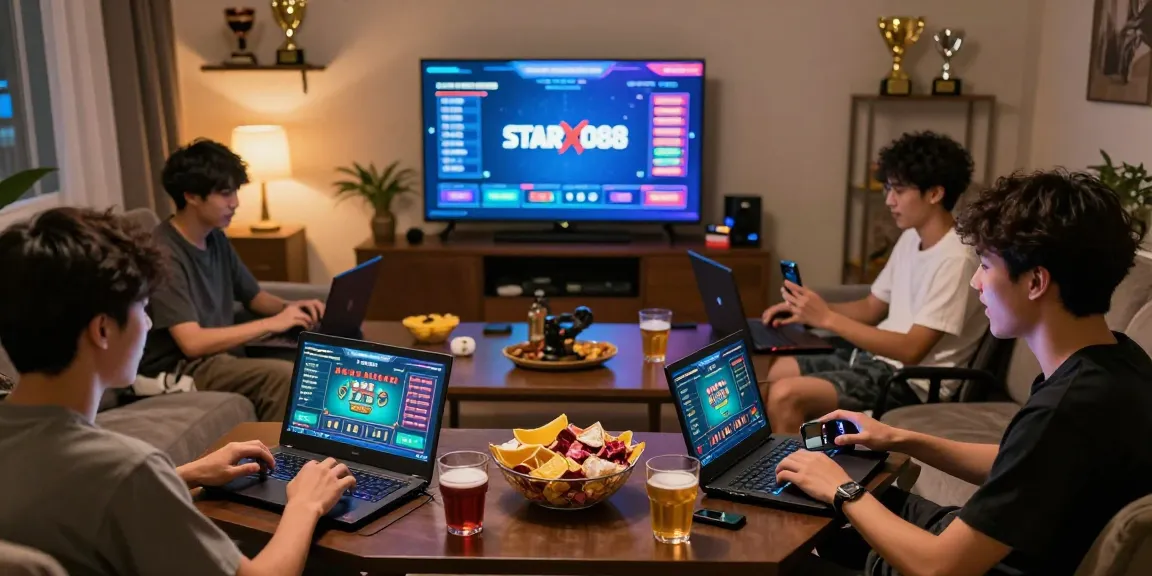 Pengguna STARXO88 menikmati pengalaman togel online di ruang tamu yang nyaman.