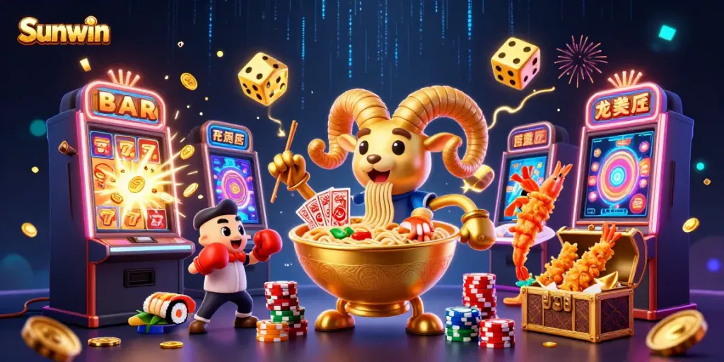 Engage with luxurious casino vibes through Sunwin's colorful games featuring vibrant characters and dazzling jackpots.