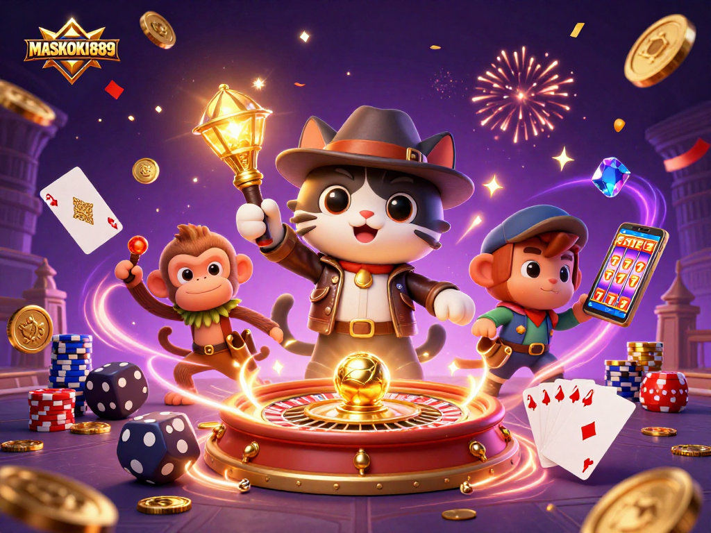 Experience thrilling gameplay and rich rewards at MASKOKI889 with exciting casino artifacts and dynamic elements.