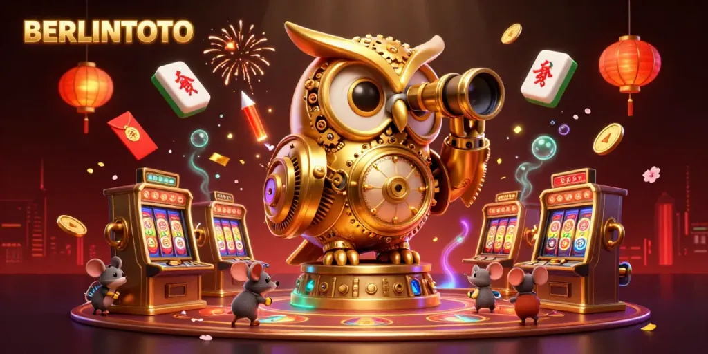 Play the latest slots and experience luck at BERLINTOTO with vibrant casino visuals and an engaging atmosphere.