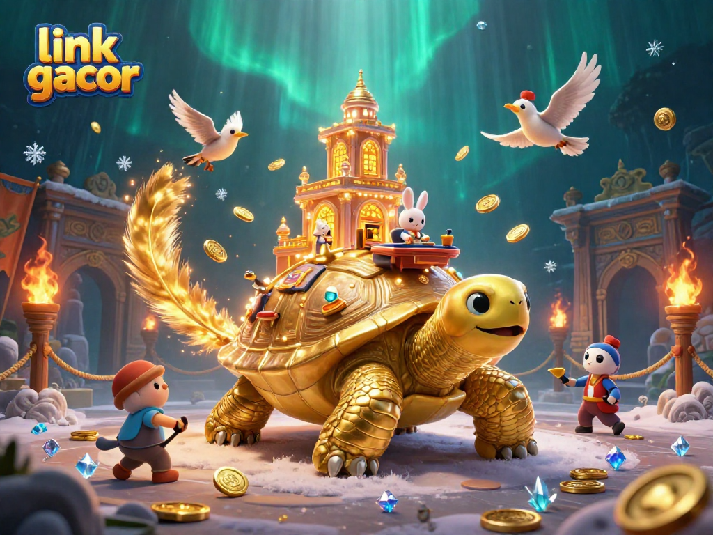Experience winning thrills with link gacor in this vibrant casino illustration packed with action and rewards.