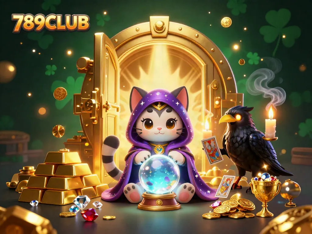 Experience excitement at 789CLUB with magical characters, rich treasures, and dynamic casino elements.