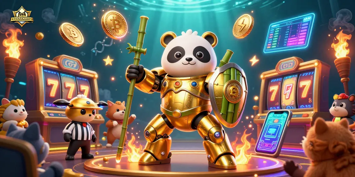 Join the KENANGAN889 action in this colorful casino showdown with golden panda heroes!