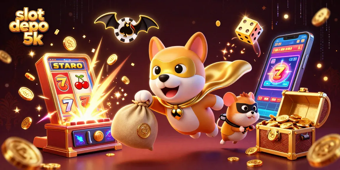 Putar slot depo 5k di mesin slot megah dan menangkan hadiah besar dengan cepat.