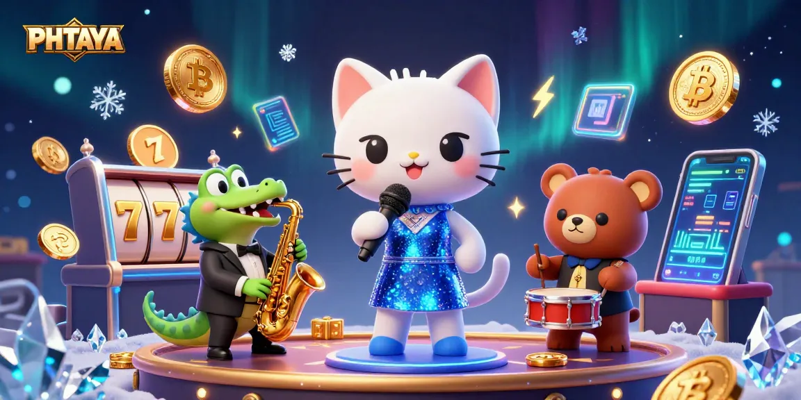 PHTAYA offers a vibrant casino experience featuring animated characters in a thrilling game environment.