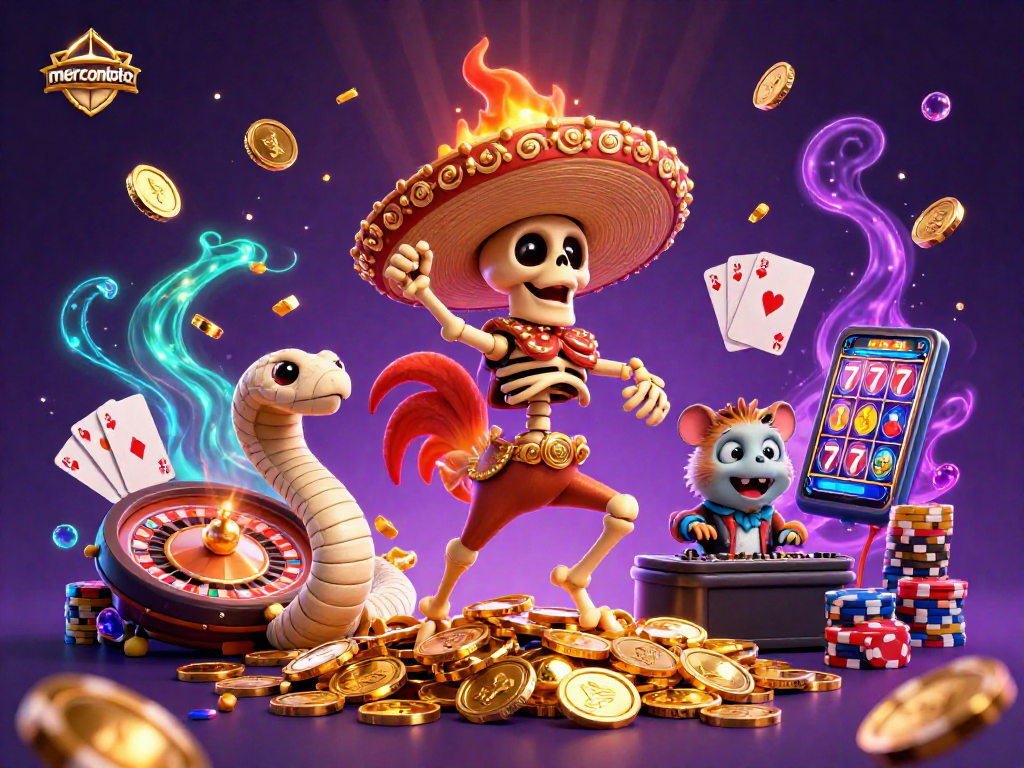 Mercontoto mempersembahkan pengalaman bermain game online yang interaktif dan aman.