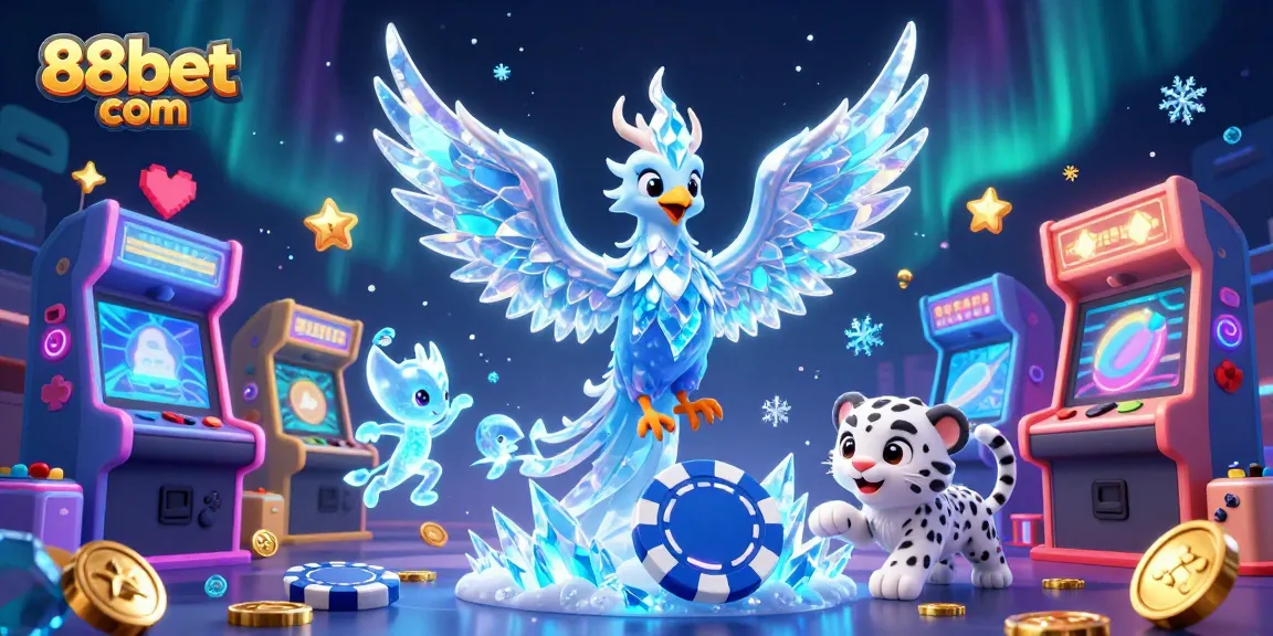 Bet and win at engaging 88bet com casino scene featuring colorful characters and gambling elements.