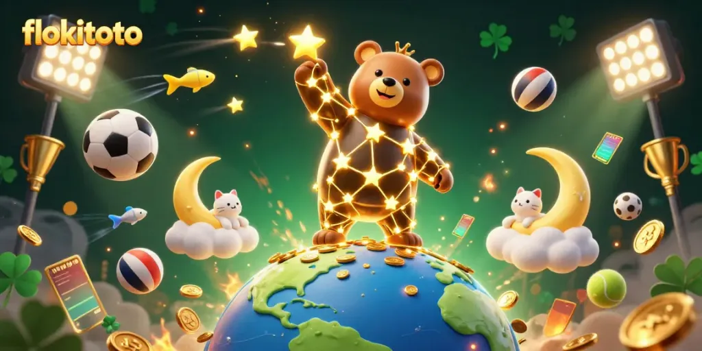 Experience thrilling gameplay at flokitoto with vibrant characters and dynamic sports elements.
