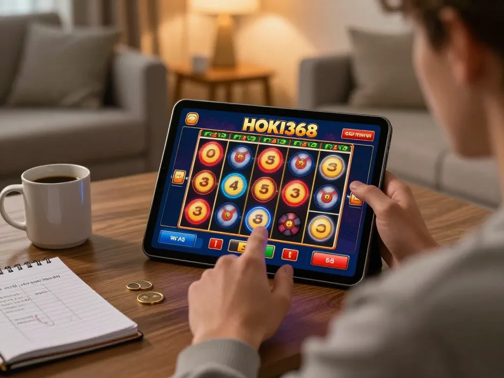 Terlibat dalam permainan online HOKI368 sambil memantau strategi taruhan yang bertanggung jawab dalam suasana yang nyaman.