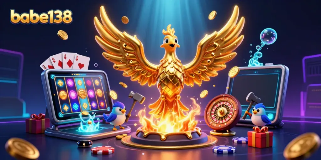 Babe138 menawarkan pengalaman permainan slot yang menarik dengan simbol keberuntungan dan grafis menawan.