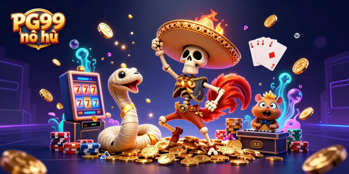 Spin the PG99 nổ hũ reels and celebrate with winning animations of coins and characters.