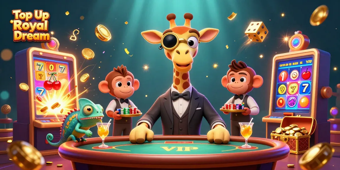 Engage with Top Up Royal Dream to elevate your gaming experience with dynamic casino visuals.