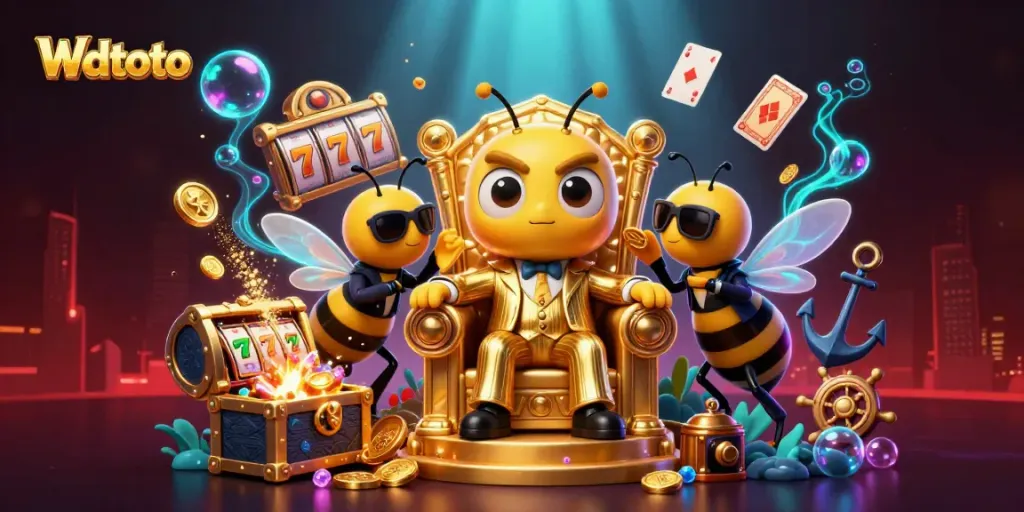 Menangkan jackpot di Wdtoto dengan permainan kasino yang penuh warna.