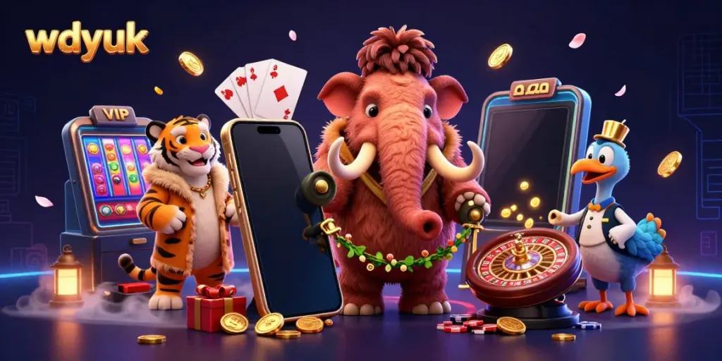 Check IDs at the WDYUK event, where players enjoy vibrant casino games.