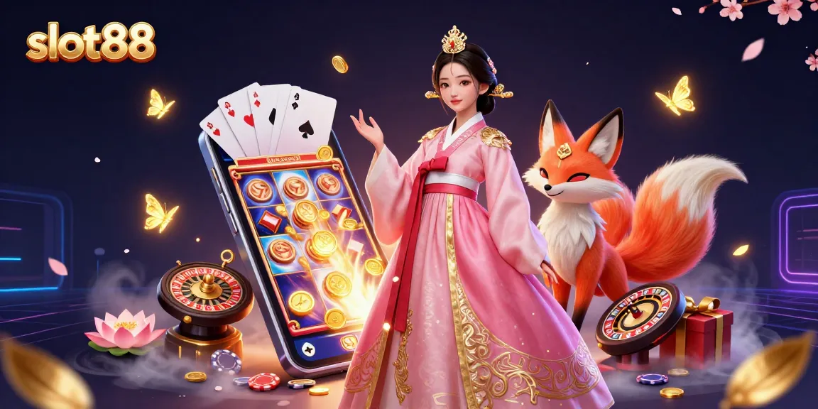 Experience the excitement of slot88 with this vibrant illustration, featuring stunning characters and immersive gaming elements.