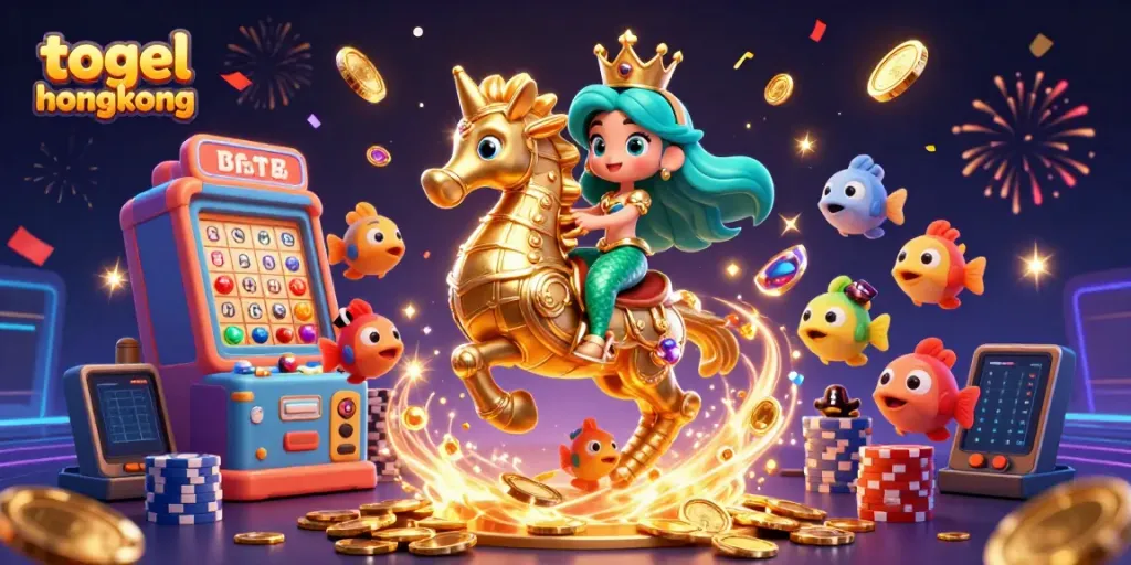 Hasil togel hongkong terbaru dengan ilustrasi putri duyung dan unsur kasino yang menarik