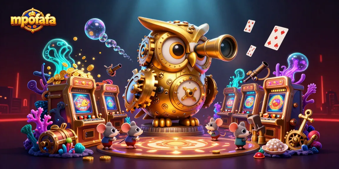 Experience engaging gameplay on mpofafa with an enchanted casino scene featuring dynamic characters and vibrant treasures.