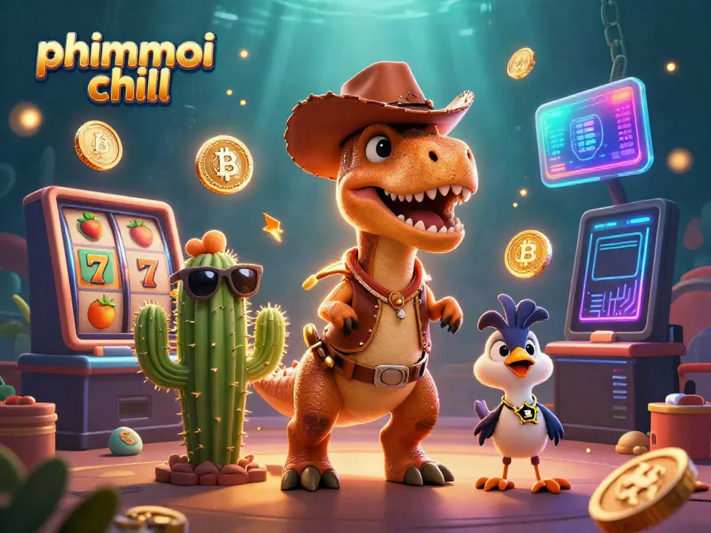 Experience thrilling gameplay as phimmoi chill takes over the casino scene with dynamic slot symbols and crypto elements.