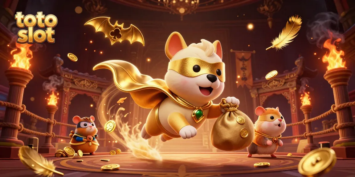 Slot toto slot menawarkan petualangan seru dengan superhero anjing dan teman hamster yang terbang!