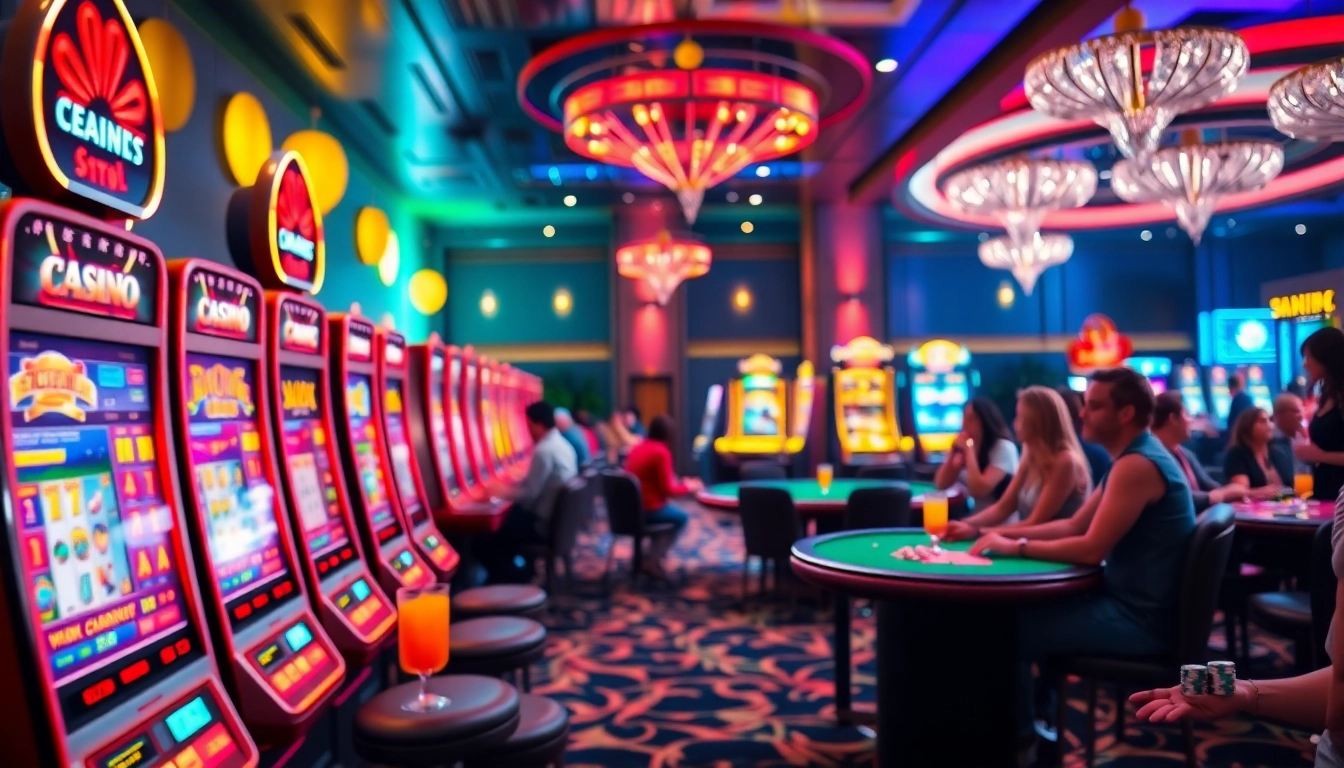 Permainan gta togel yang mengasyikkan di kasino, menampilkan pemain yang bersemangat dan suasana ceria.