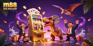 M88 link alternatif memungkinkan Anda menang di kasino dengan jackpot menguap dan banyak koin emas yang bertebaran.